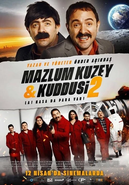 دانلود فیلم ترکی Mazlum Kuzey & Kuddusi 2: La! Kasada Para Var!